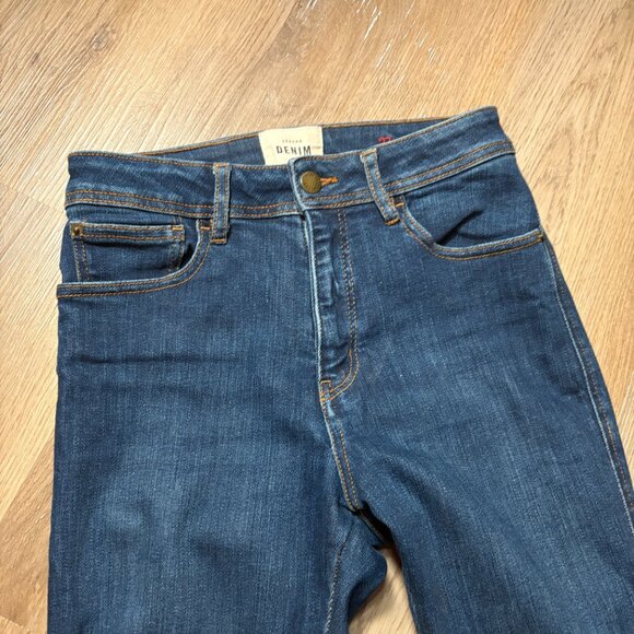 Sezane Perfect Slim jeans in blue denim size 27 skinny jeans ankle 4 26 - Picture 8 of 13